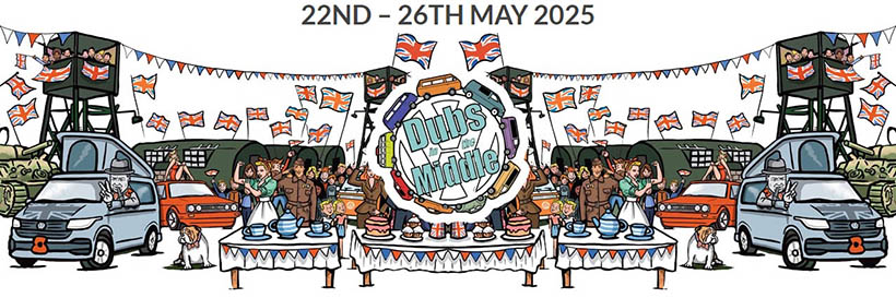 DUBS IN THE MIDDLE 10, WORCESTERSHIRE, 22nd - 26th MAY 2025