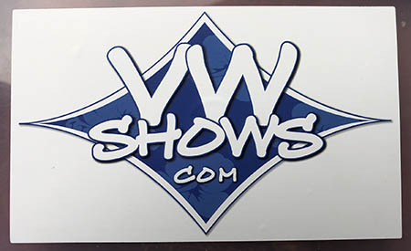 Buy VWshows.com stickers